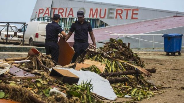 Destrozos del Huracan Irma en Cuba / foto AFP