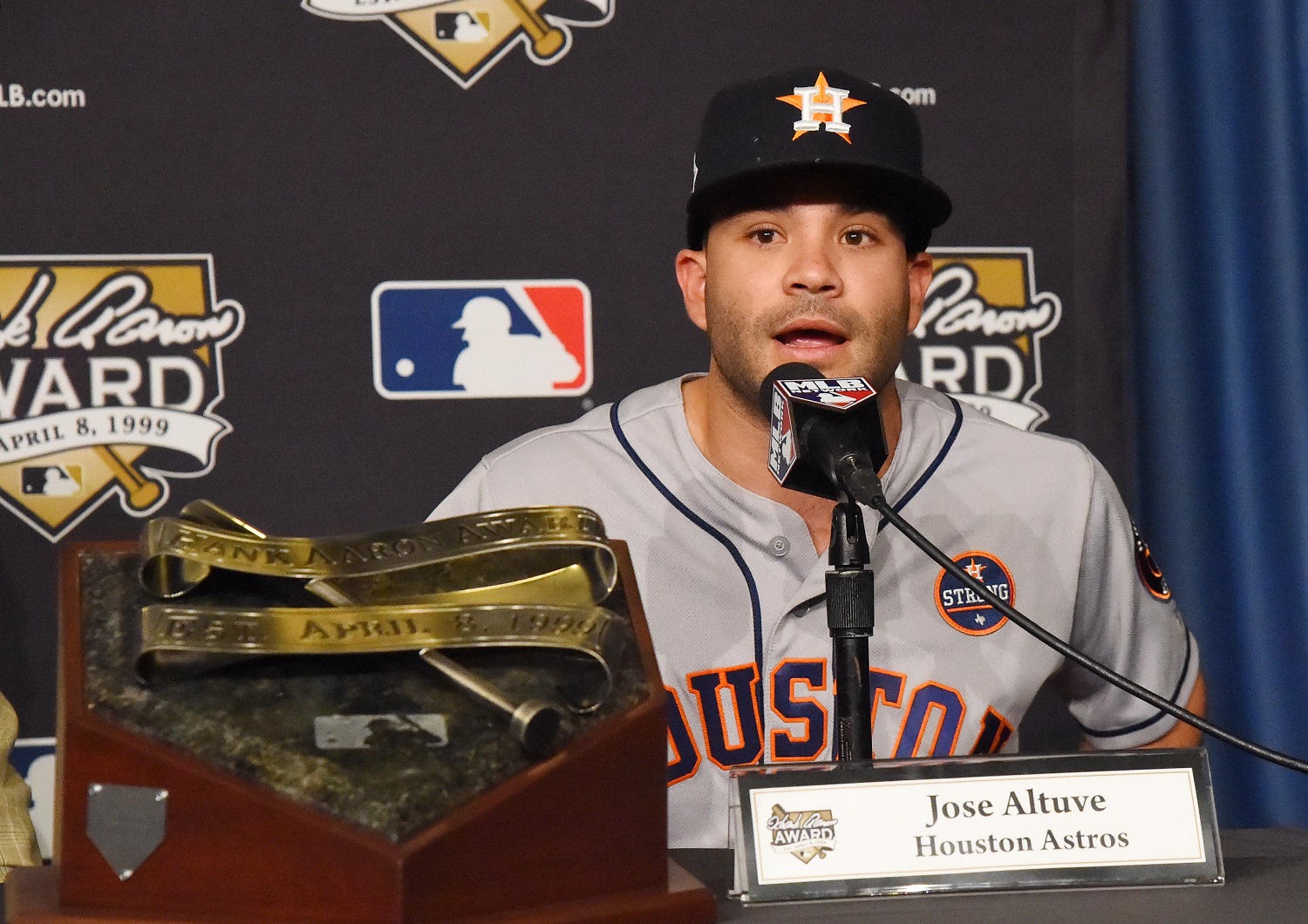 Astros tienen en Altuve al profesional estrella de la temporada 2017