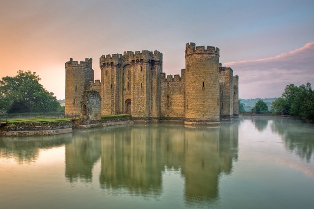 Castillo de Bodiam, Reino Unido.