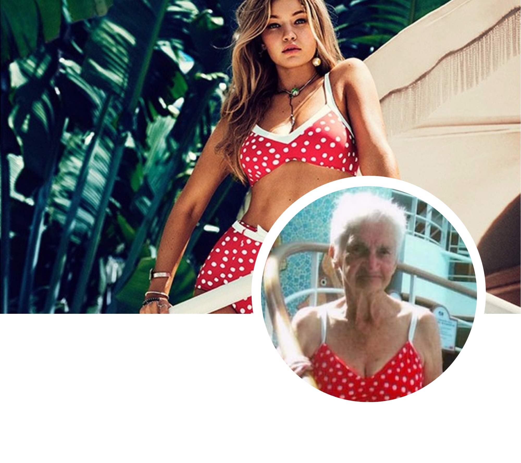 No creerás como luce esta abuelita de 90 años en bikini ¡le está dando la vuelta al mundo!