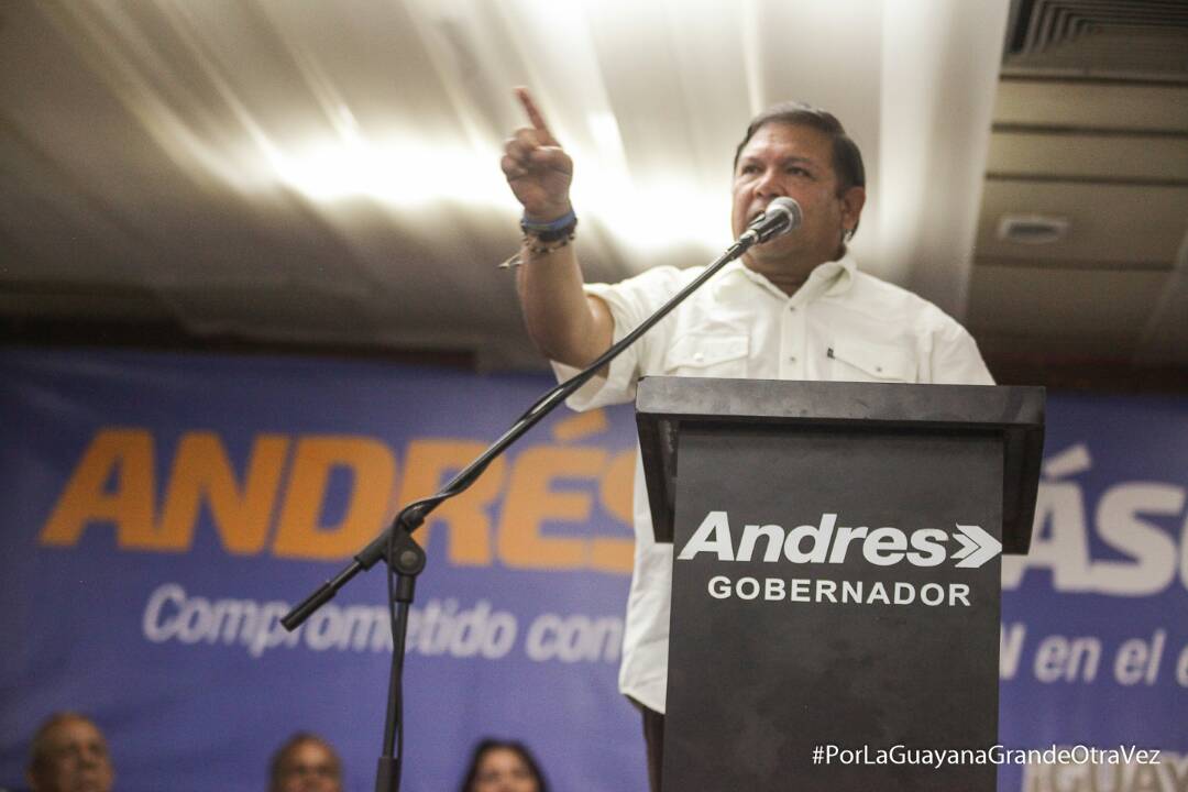 Andrés Velásquez: Los docentes jugarán un papel protagónico en la construcción de La Guayana Grande