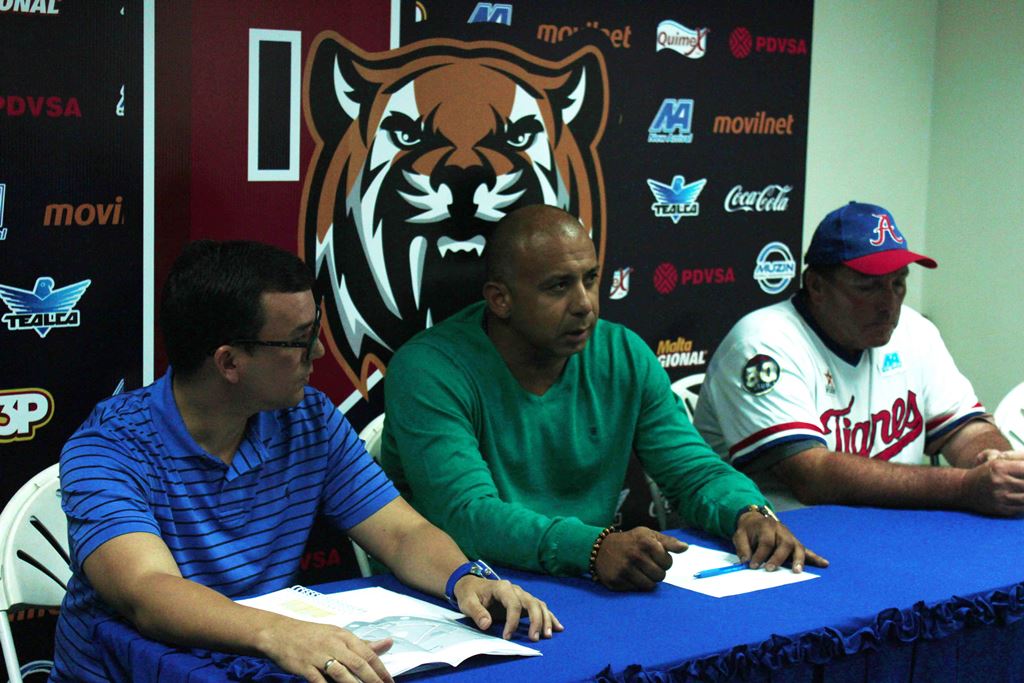 Con nueva imagen, los Tigres de Aragua están listos para otra temporada de la LVBP