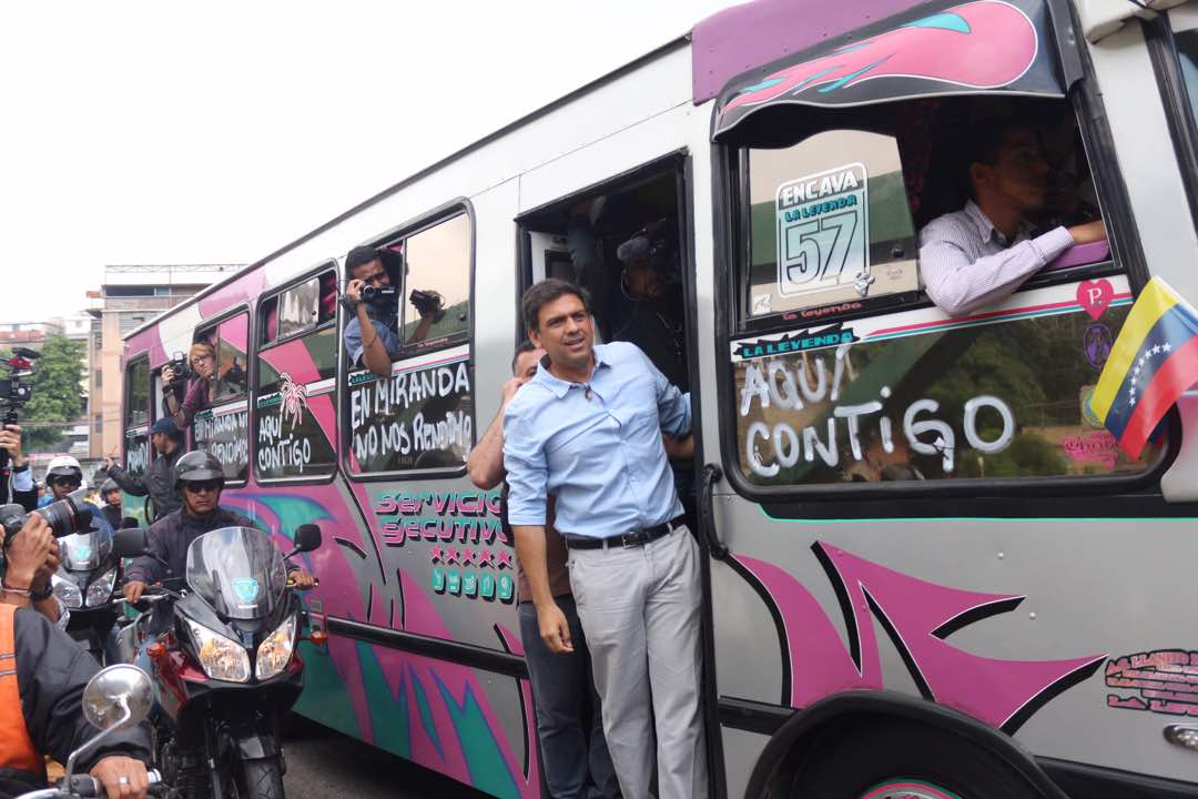 Carlos Ocariz, candidato a la gobernación del estado Miranda // Foto Will Jiménez -La Patilla