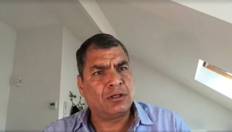 ¡Ay se picó! Correa ridiculiza su expulsión de MANA, “un movimiento sin afiliados”