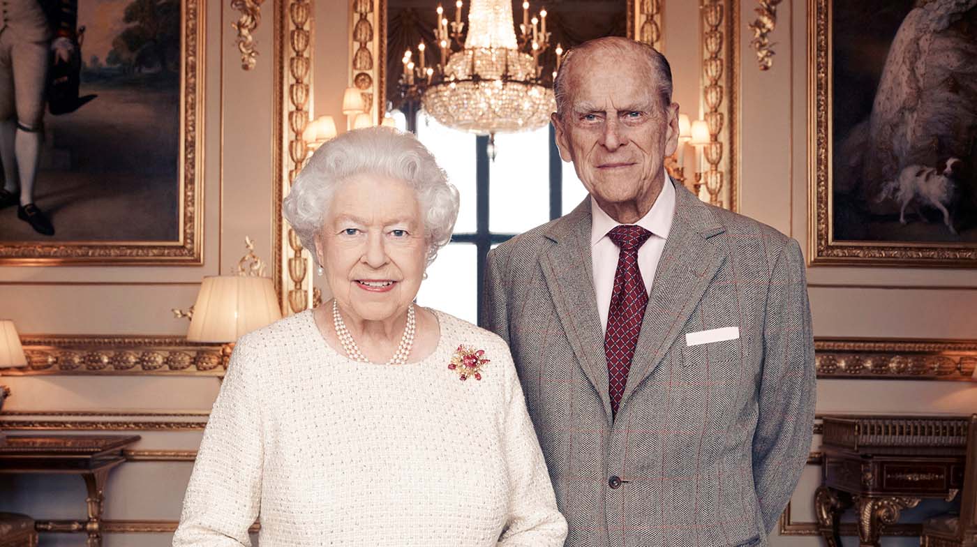 La reina Isabel II y el duque de Edimburgo cumplen 71 años de casados