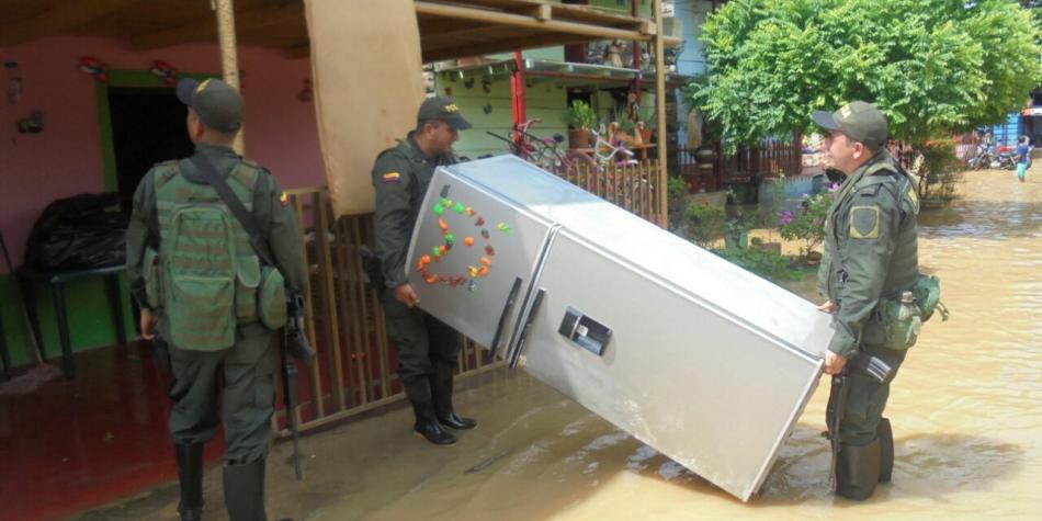 Alerta en frontera colombo-venezolana por el desbordamiento de tres ríos