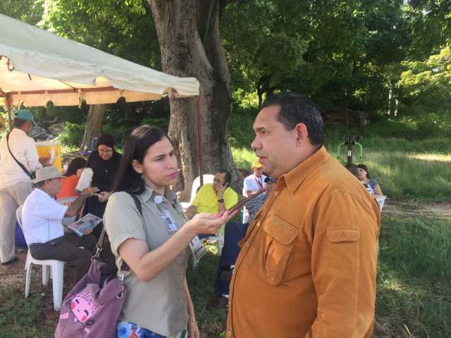 Foto: El coordinador del Movimiento Libertad, Simón Andarcia / Prensa