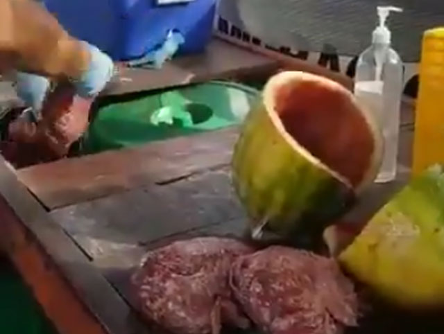 La insólita modalidad para ingresar carne venezolana de contrabando a Cúcuta (video)