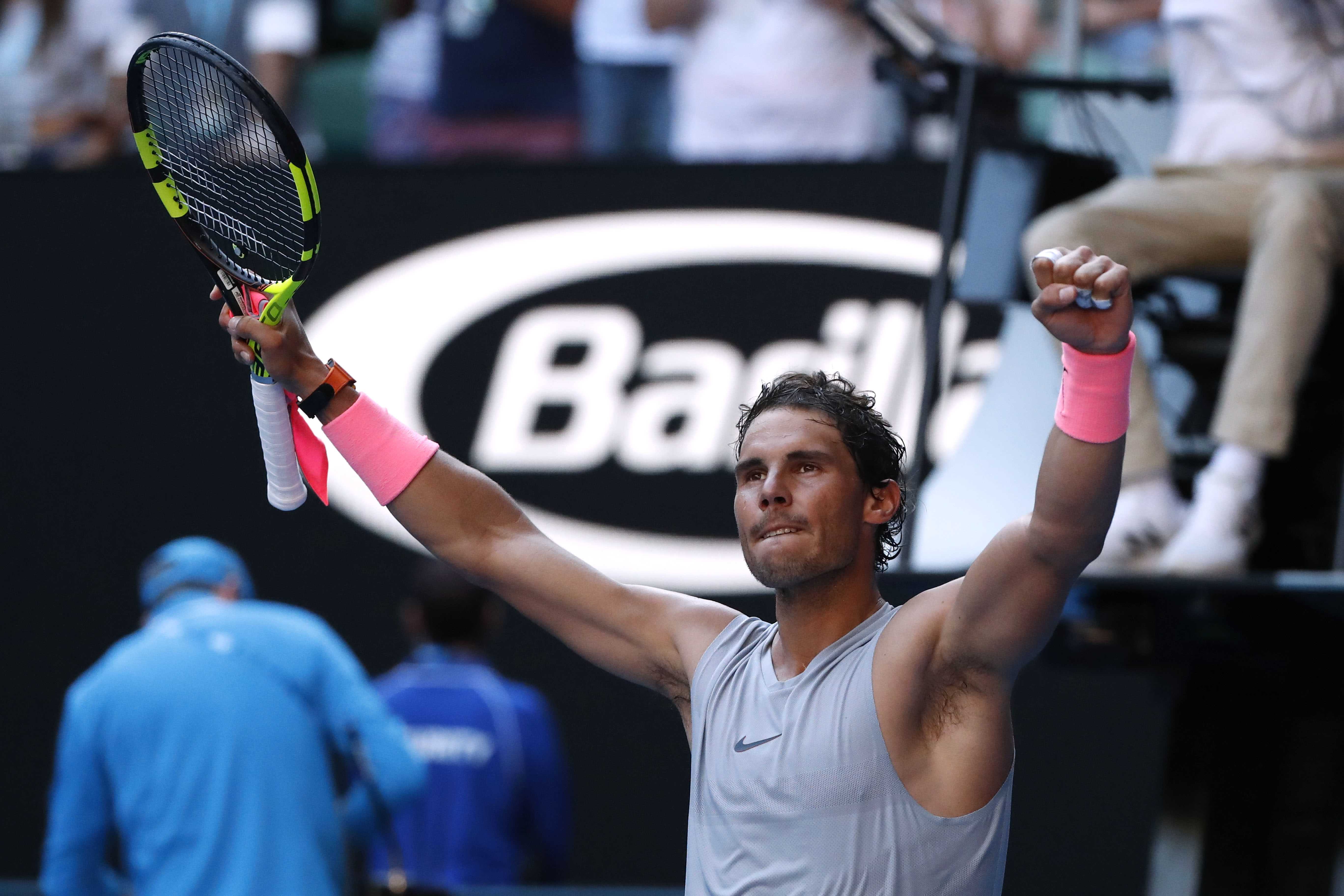 Nadal pasa a la tercera ronda del Open de Australia venciendo al argentino Mayer