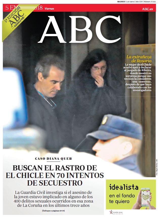 Portadas de la prensa internacional de este viernes 5 de enero de 2018