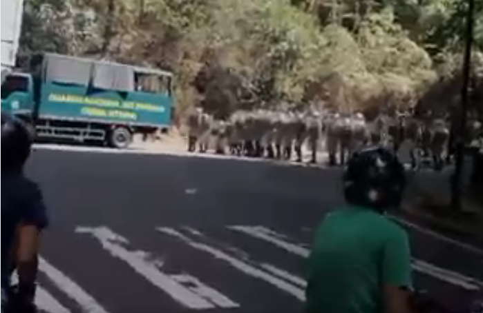 GNB lanza disparos y perdigones a manifestantes en Bello Monte #20Ene