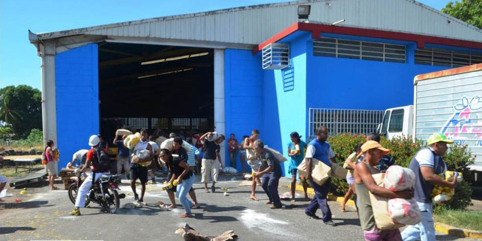 Así vivió Calabozo los saqueos de este sábado (fotos)