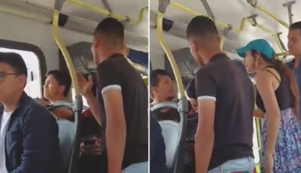 Venezolano y peruano protagonizaron intensa pelea en bus