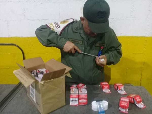 Incautan drogas Foto cortesía La Verdad de Vargas