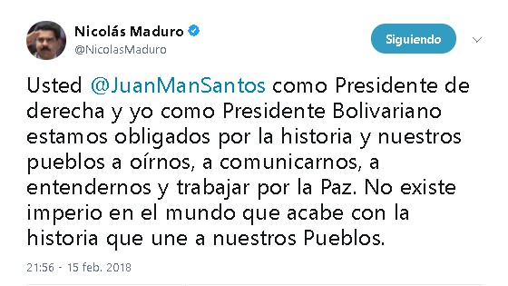 Sin Diosdado, Nicolás & Co. envían mensaje de paz a punta de señas (VIDEO)