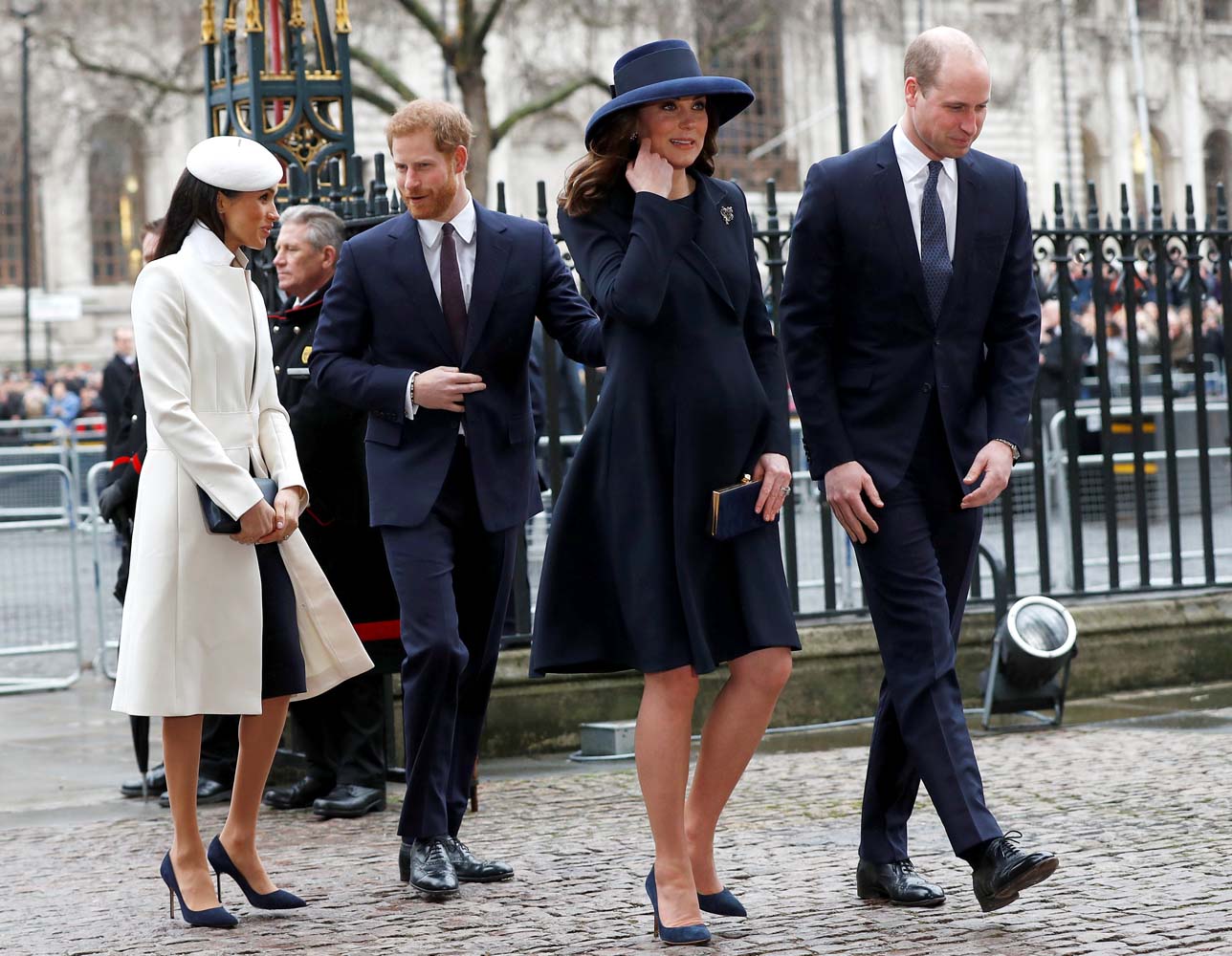 Con la Reina y las máximas autoridades, este sí es el gran debut de Meghan Markle (Fotos)