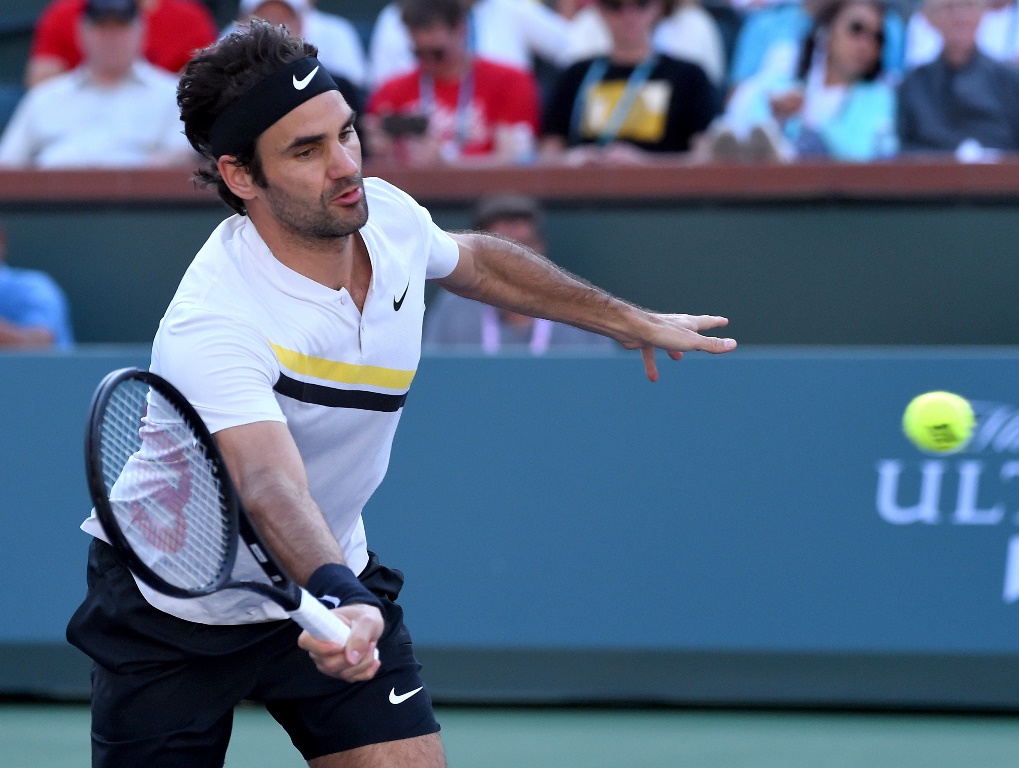 Federer intratable en Indian Wells: gana a Chardy y está en cuartos