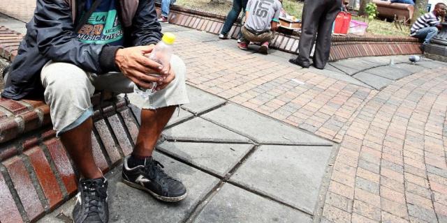 La ciudad se estima que hay más de 4.000 habitantes de calle, sin contar con los venezolanos. Foto: Archivo EL TIEMPO