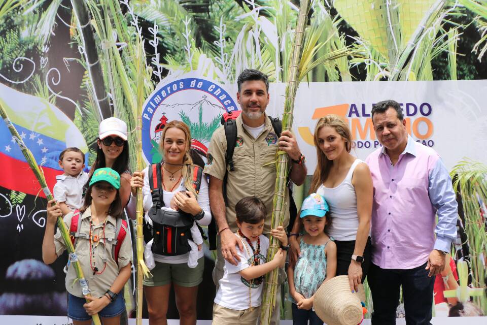 Alfredo Jimeno: Celebramos la tradicional bajada de Los Palmeros de Chacao que arriba a sus 248 años