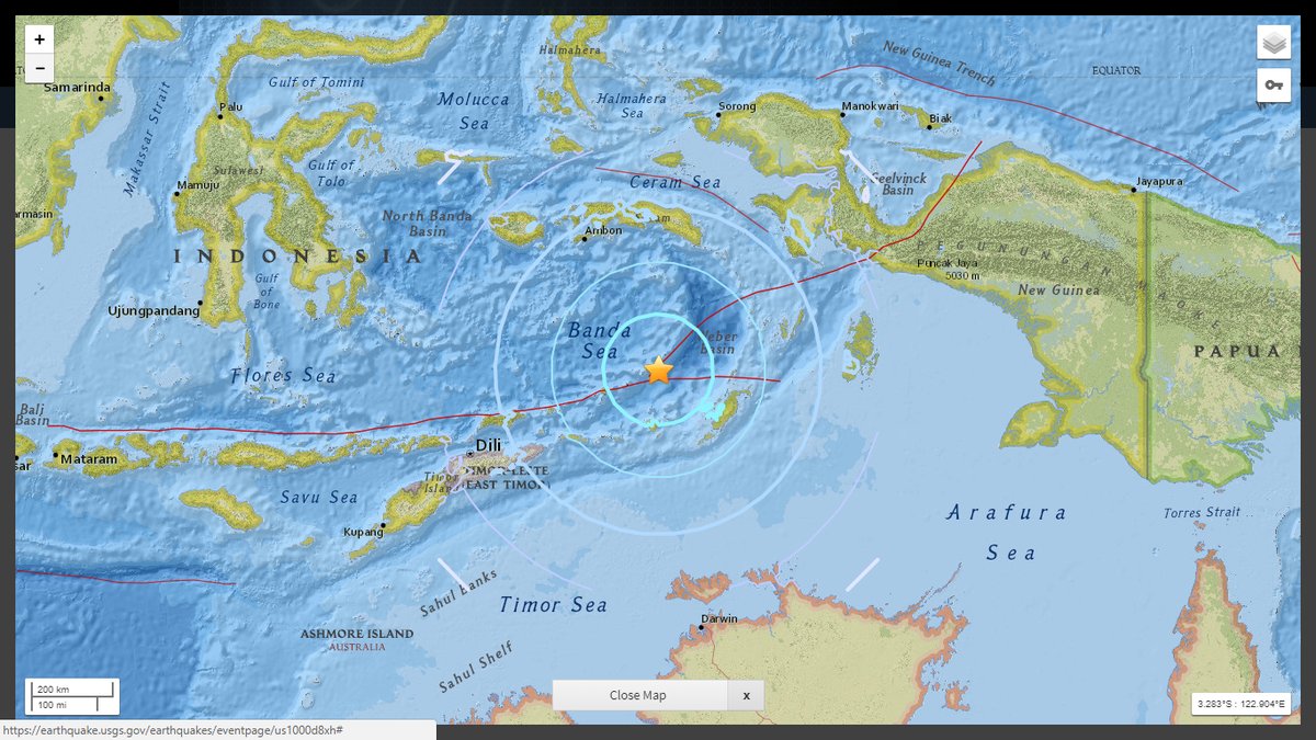 Alerta de tsunami tras un sismo de magnitud 6,4 ante las costas de Indonesia