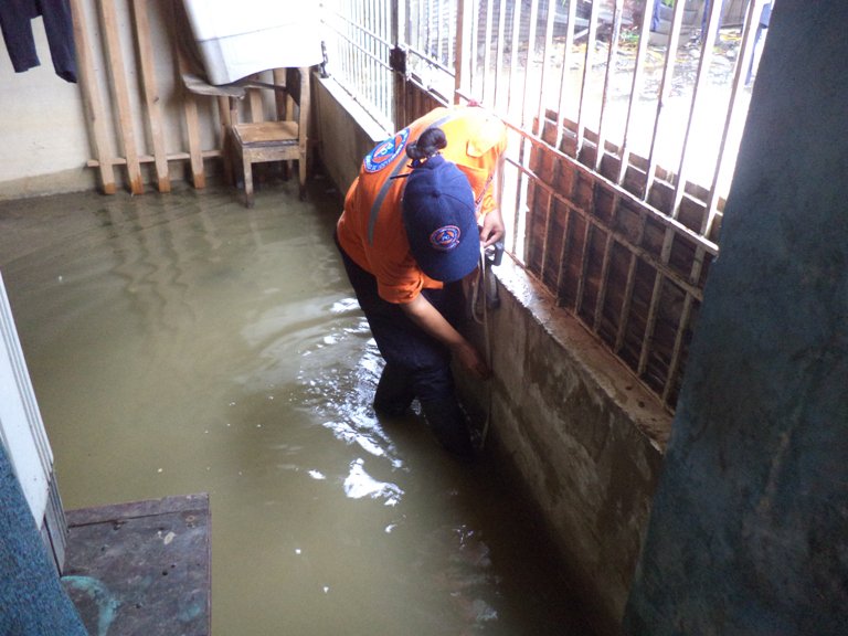 Al menos 80 viviendas afectadas por las lluvias en Morón