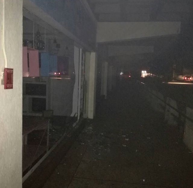 Saqueos y destrozos a locales comerciales en Valera, estado Trujillo // Foto Cortesía