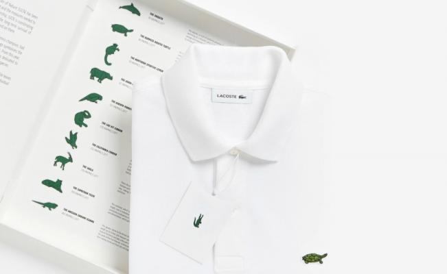 Lacoste cambió su icónico cocodrilo por especies en peligro de extinción