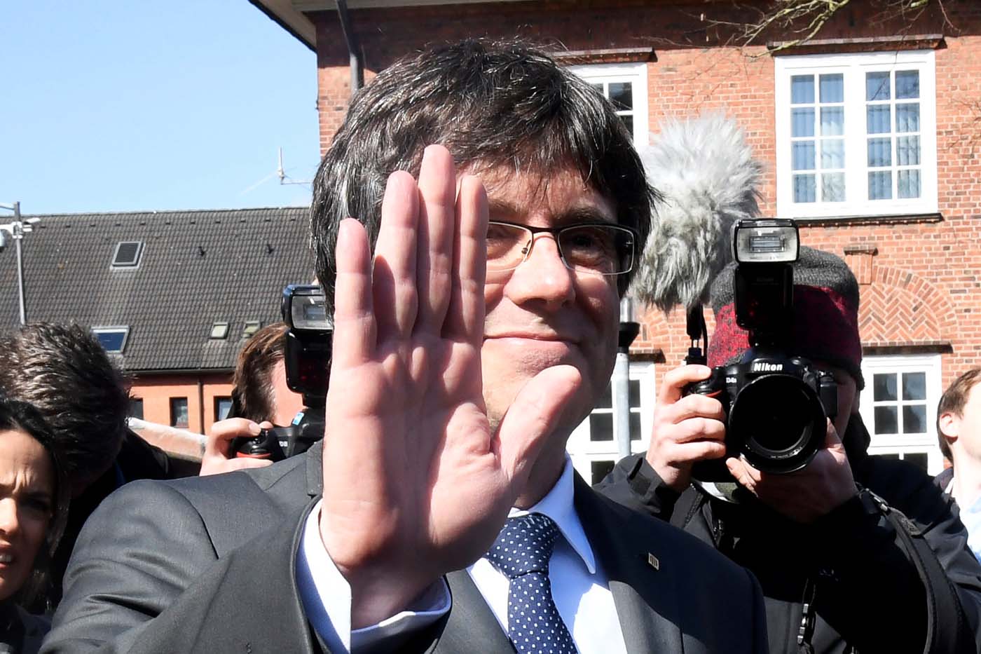 Carles Puigdemont sale de la cárcel en Alemania