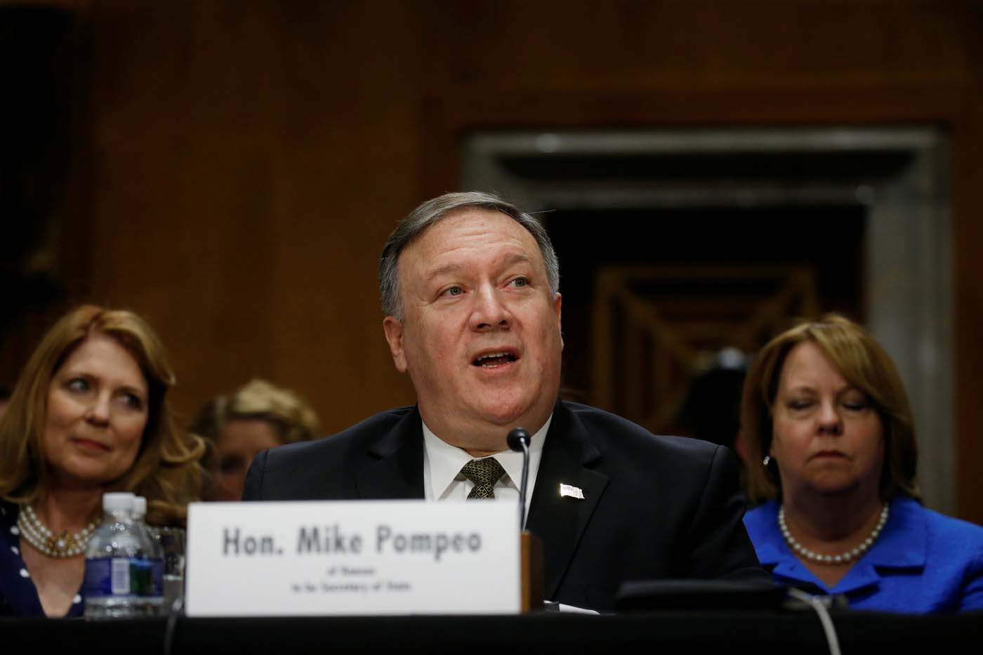 Senado de Estados Unidos confirmó a Mike Pompeo como Secretario de Estado