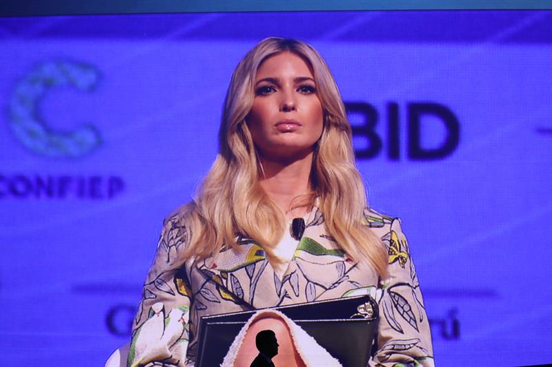 Ivanka Trump lanza en Lima proyecto para insertar a las mujeres en la economía