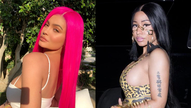 El casi beso entre Nicki Minaj y Kylie Jenner que encendió las redes sociales (VIDEO)