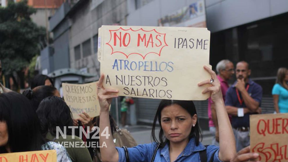 Trabajadores de Ipasme exigen mejoras salariales e insumos médicos #24Abr (fotos)