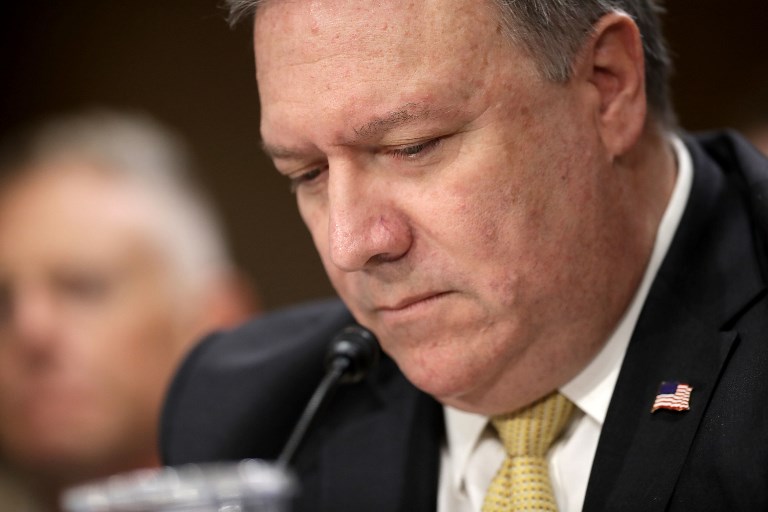 Pompeo: Estamos preocupados por lo que está ocurriendo como resultado de la elección simulada del #20May