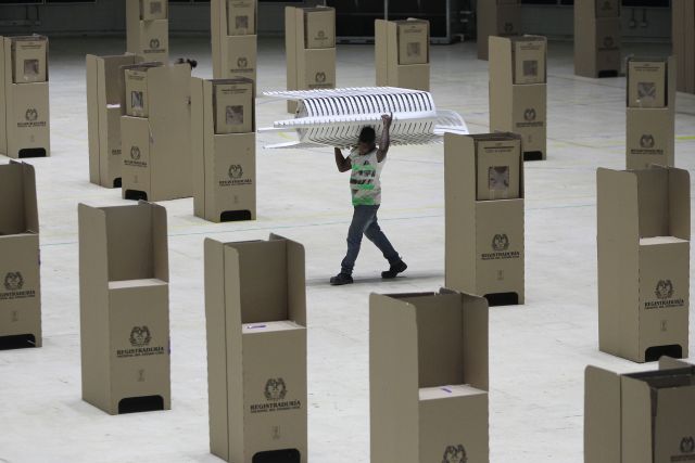 Colombia espera elecciones transparentes para este fin de semana EFE/Ernesto Guzmán Jr