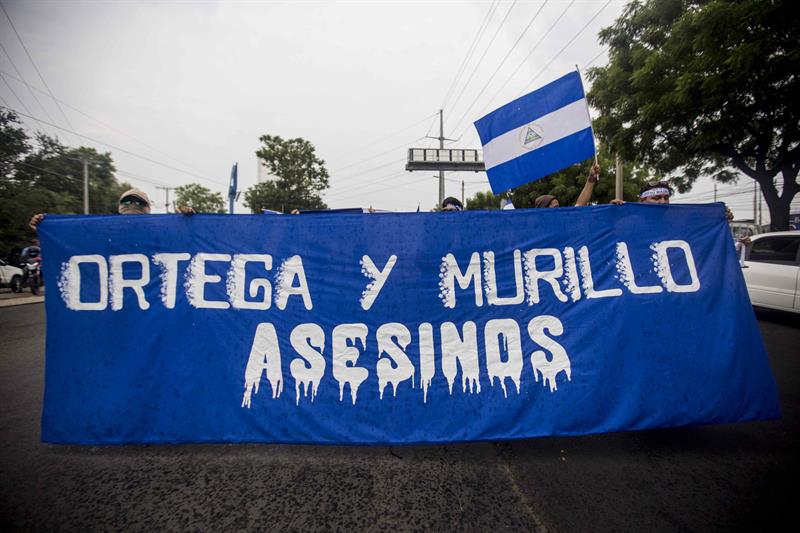 EN VIDEO: Los círculos chavistas de Daniel Ortega armados hasta los dientes por las calles