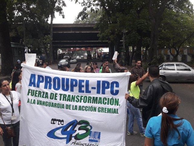 Los profesores aún no tienen previsto acudir al Ministerio de Educación Universitaria | FOTO: @LuuSalomon