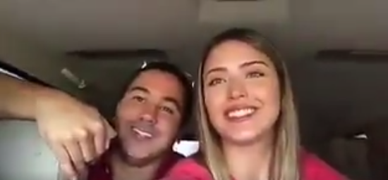 En esta camioneta te invita a votar la familia Cabello Contreras (VIDEO)