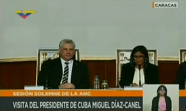 El chiste del día: Para Delcy Eloína, Díaz-Canel es un “germen que expresa lo mejor del pueblo cubano” (VIDEO)