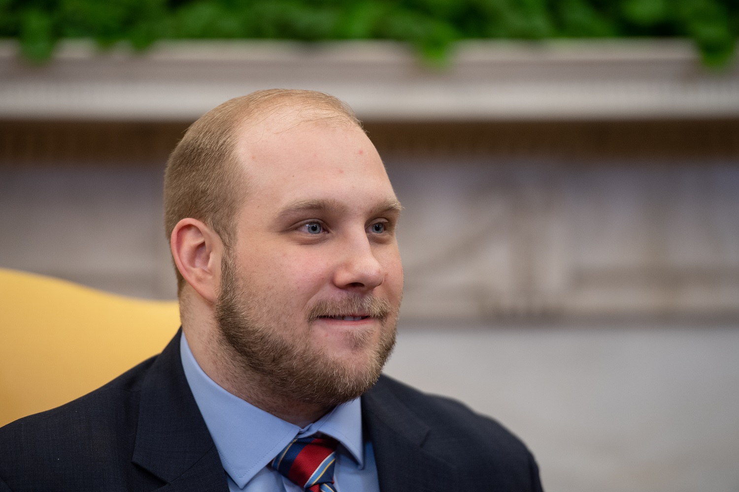 LA FOTO de Joshua Holt en el desfile del Día de Independencia de EEUU