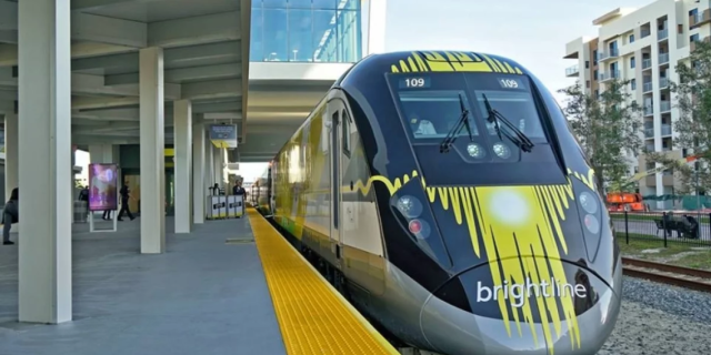 El tren de alta velocidad @Brightline