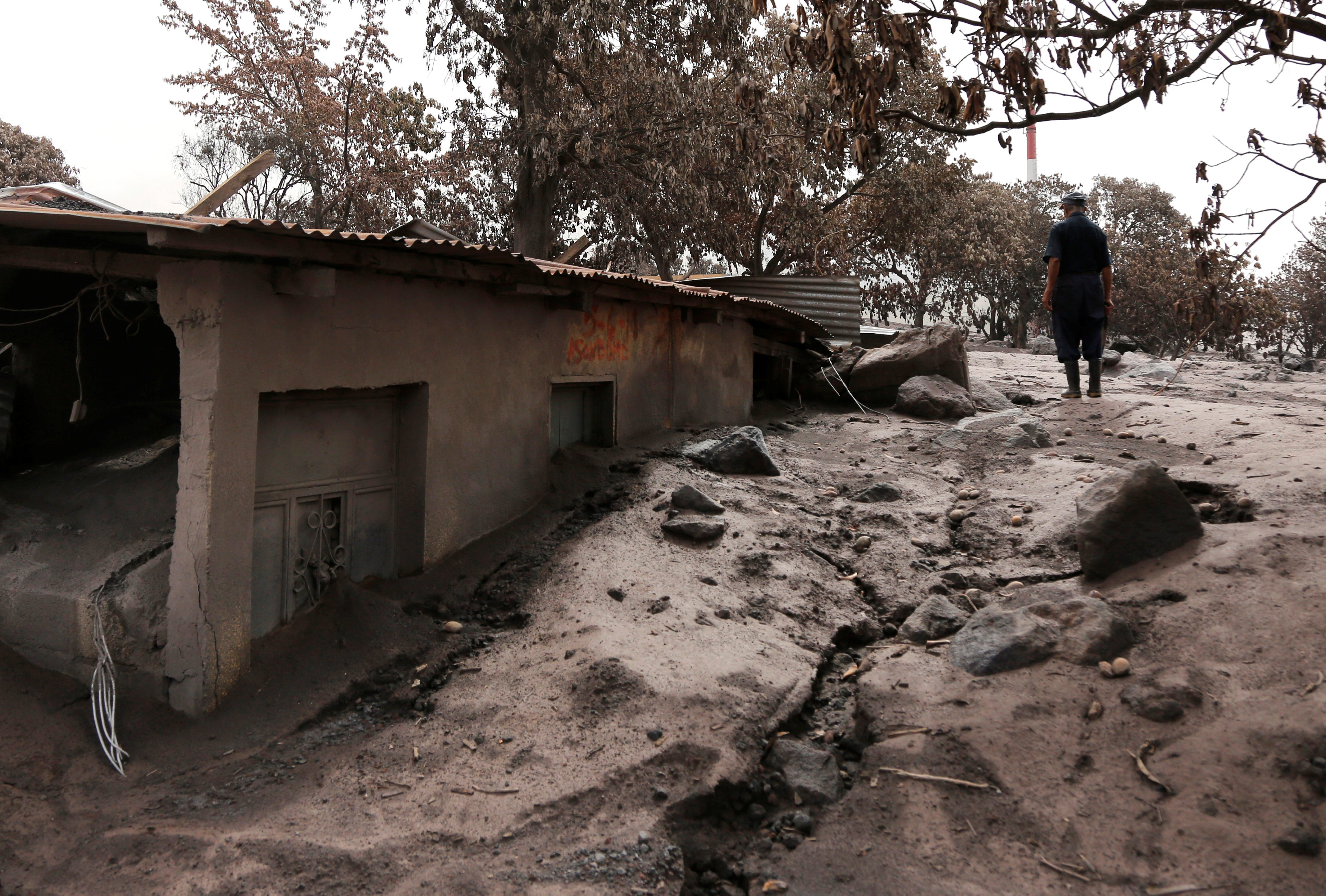 El volcán de Fuego se ensaña con los indígenas, los más desfavorecidos