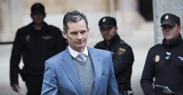 Cuñado del rey de España condenado a casi 6 años de cárcel