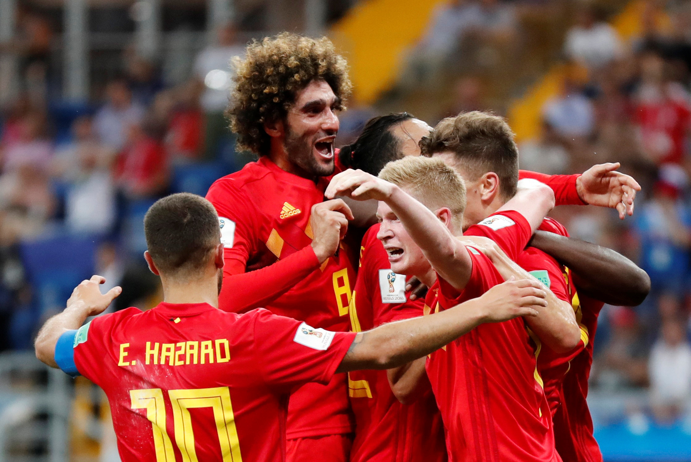 En FOTOS: Bélgica sentenció sobre la hora a un aguerrido Japón en #Rusia2018