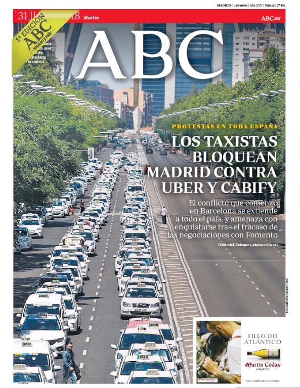 Portadas de la prensa internacional de este martes 31 de julio de 2018