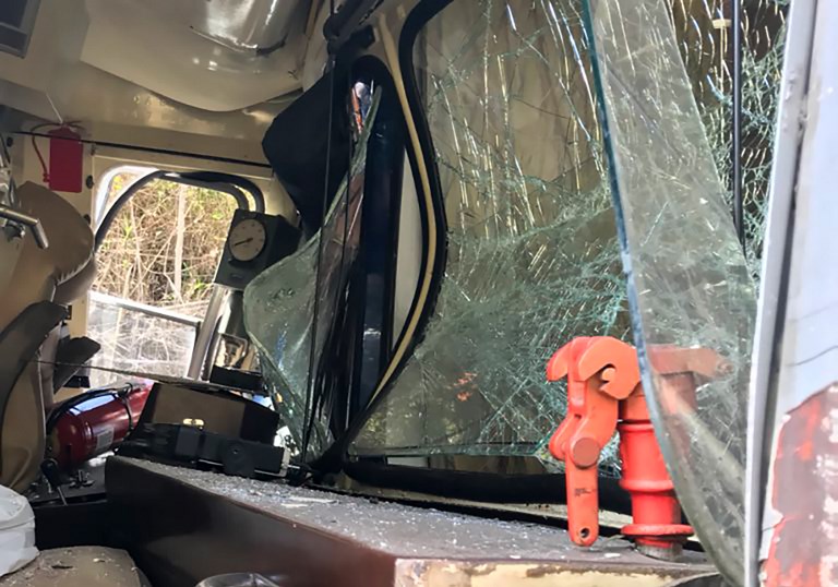 Choque de dos trenes con turistas en la vía a Machu Picchu deja seis heridos