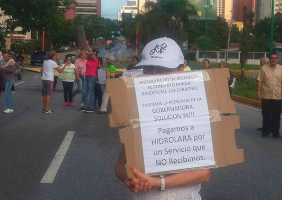 Varias protestas por escasez de agua en Lara #3Jul