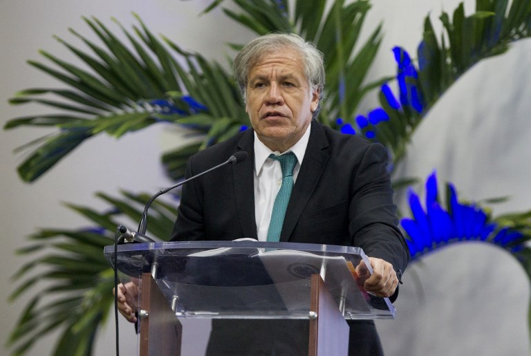 Almagro pide a países latinoamericanos que sancionen al gobierno venezolano