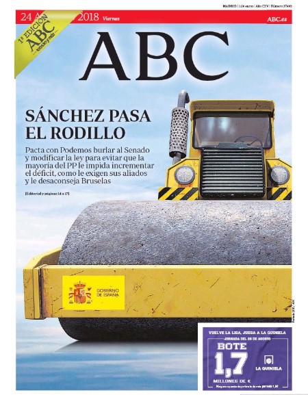 Portadas de la prensa internacional de este viernes 24 de agosto de 2018