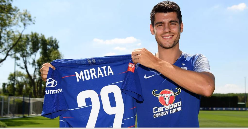 Morata cambia el dorsal ‘9’ por el ’29’ en honor al día del nacimiento de sus hijos