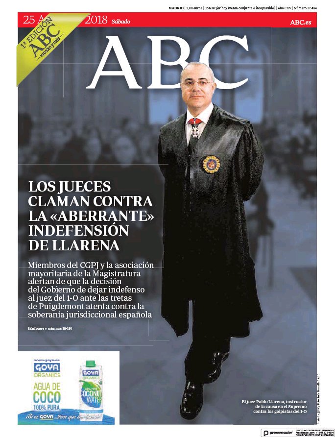 Portadas de la prensa internacional de este sábado 25 de agosto de 2018